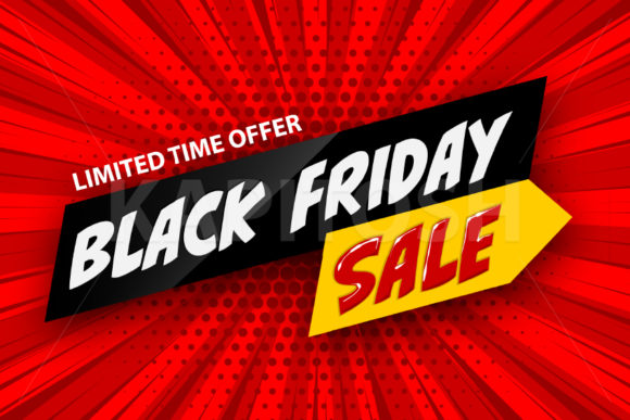 Comic Book Cartoon Black Friday Sale Tag: A Practical Evaluation for Modern Designers