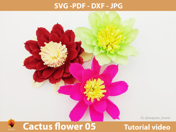 CTF 05 Cactus Paper Flowers Template: A Comprehensive Evaluation for Creative Professionals
