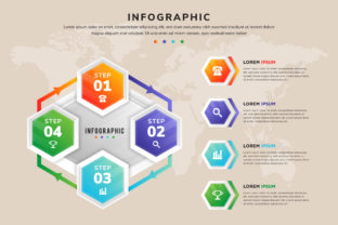 Infographics Hexagon Pattern for Modern Visual Strategy