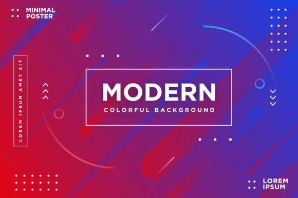 Modern Colorful Abstract Background: A Visual Engine for Creative Brands