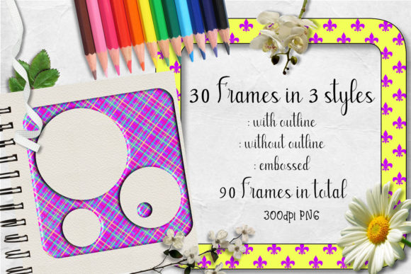 Sherbet Dip Square Frames CU Clipart Set: A Practical Evaluation for Digital Designers