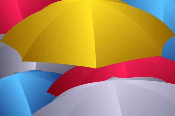Umbrella Pattern Background Colorful: A Vibrant Solution for Modern Design Needs