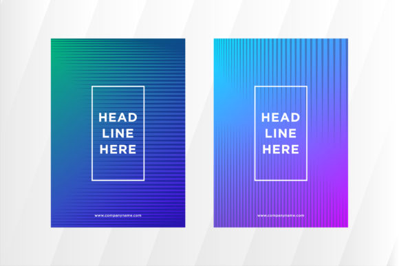 Vertical Cover Line Blend Background